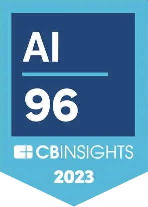 CB Insights AI 96 2023 badge