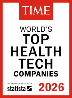 TIME World's Top HealthTech Companies 2026 badge