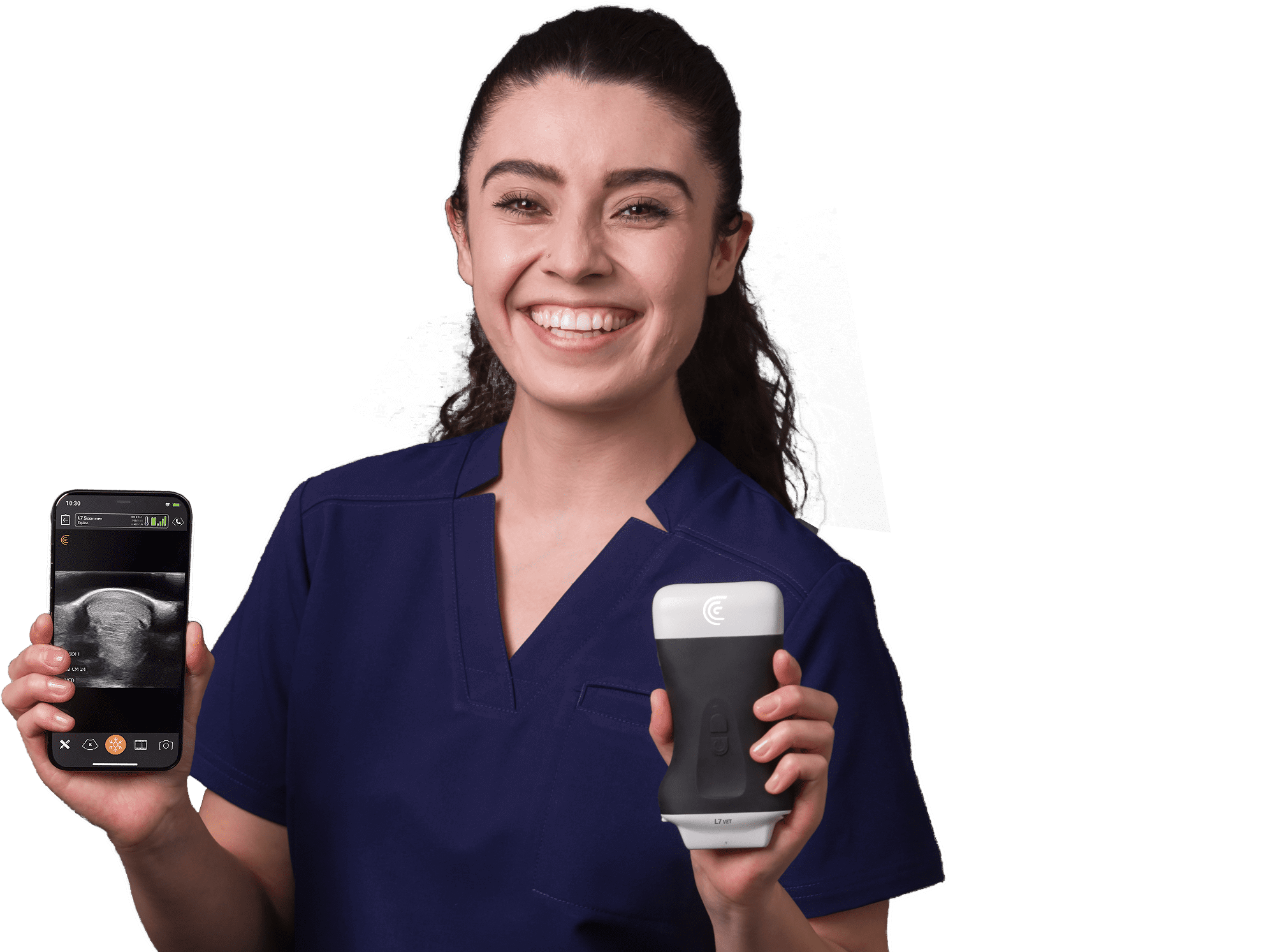Hero Clarius L7 Wireless Handheld MSK Equine scanner