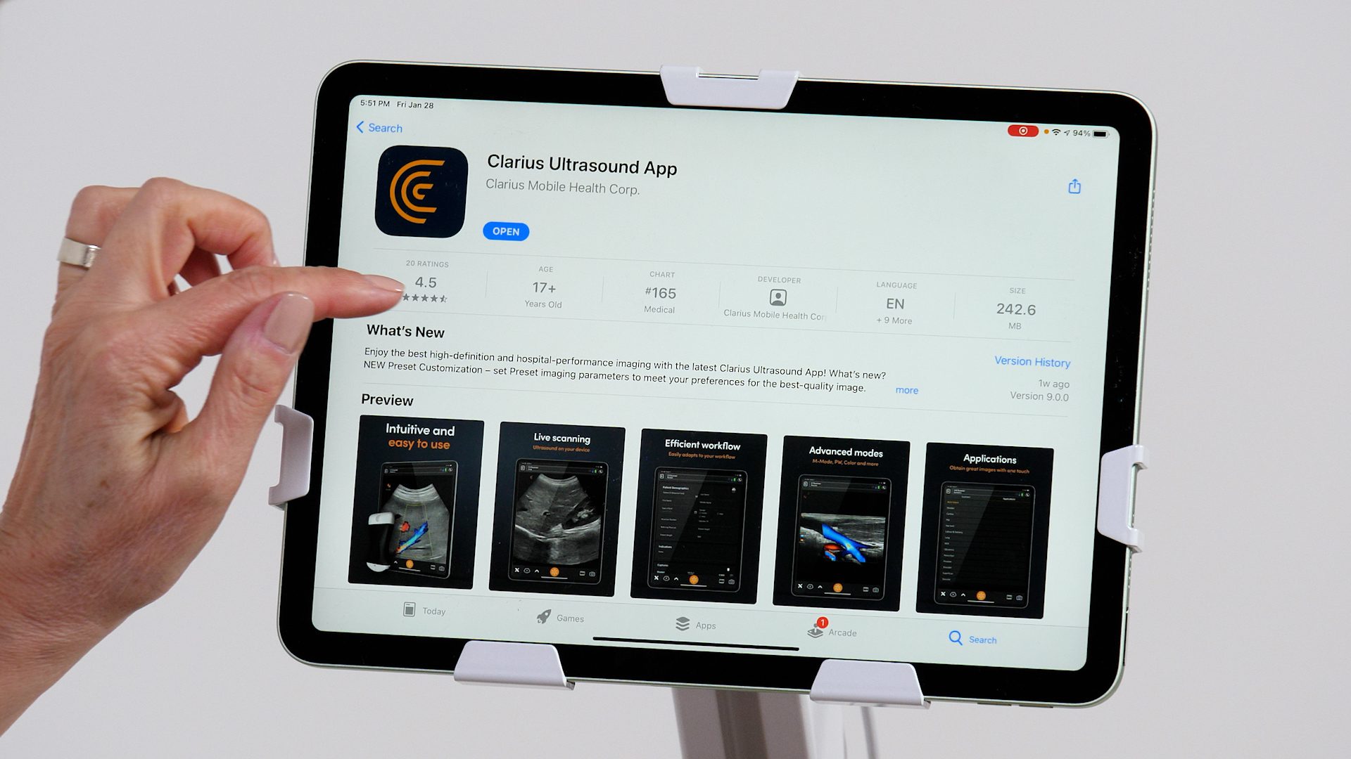 Introduction to the Clarius App Clarius